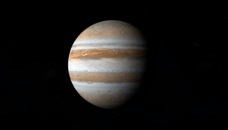 Jupiter největší planeta sluneční soustavy