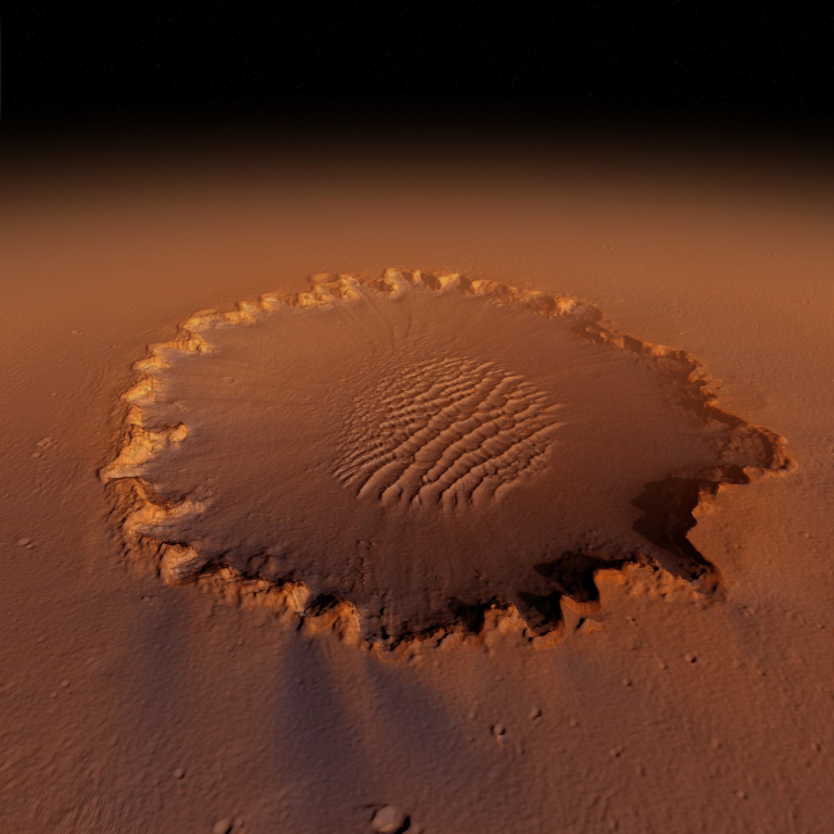 Mars voda na Marsu